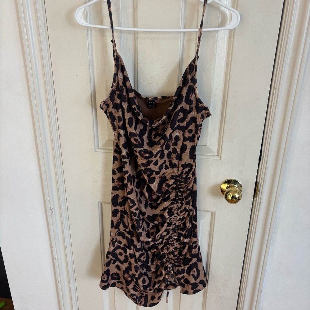SHEIN leopard print stretchy dress * accepting offers
